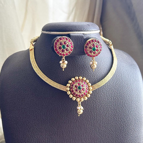 Chakra Kemp mesh neckset