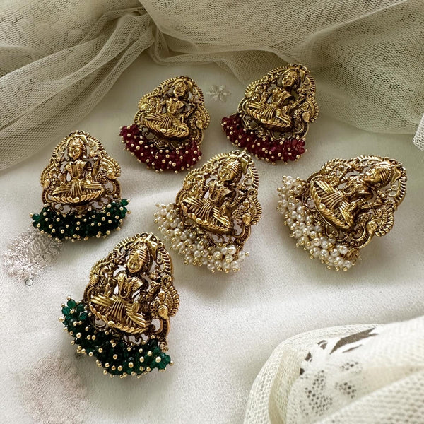 Matte cluster bunch Lakshmi studs