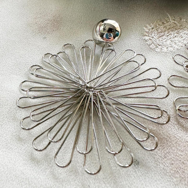 Pinwheel earrings