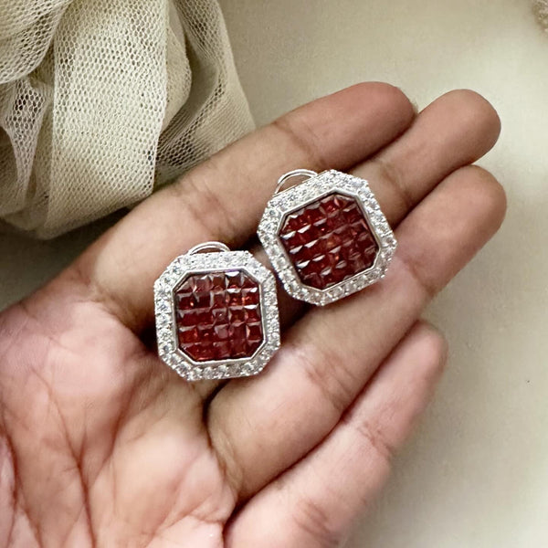 Hexa color pop ear studs