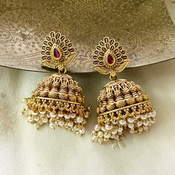 Tear drop Flame antique jumkhas