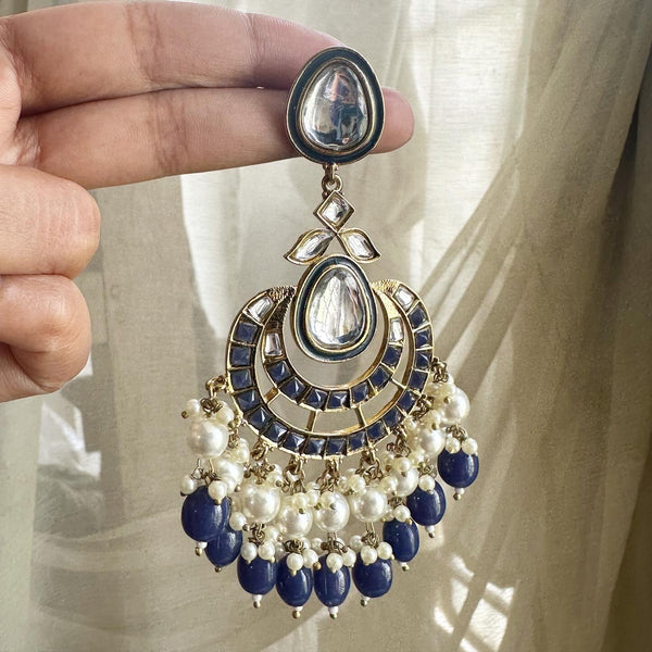 Grand Polki dollops statement earrings