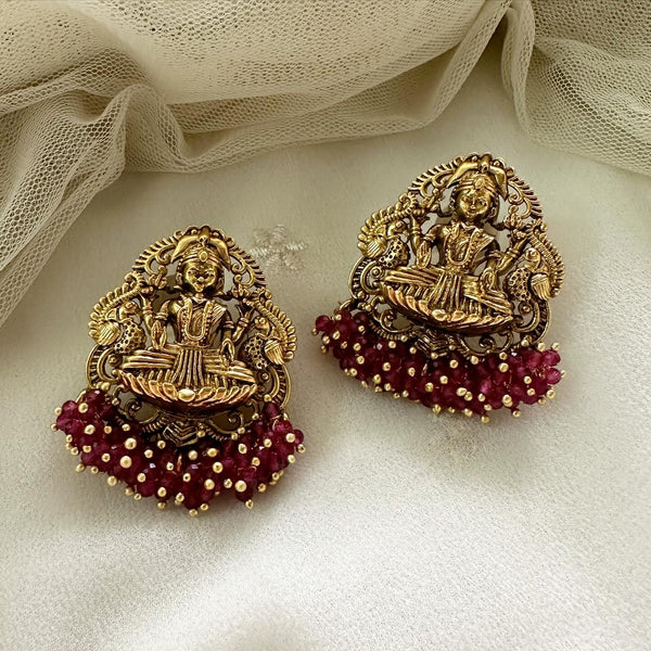 Matte cluster bunch Lakshmi studs