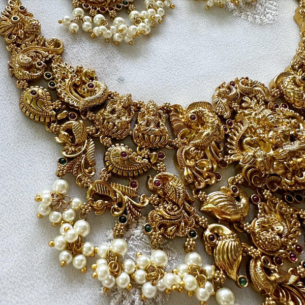 Bridal Antique Kemp Lakshmi-Peacock short set