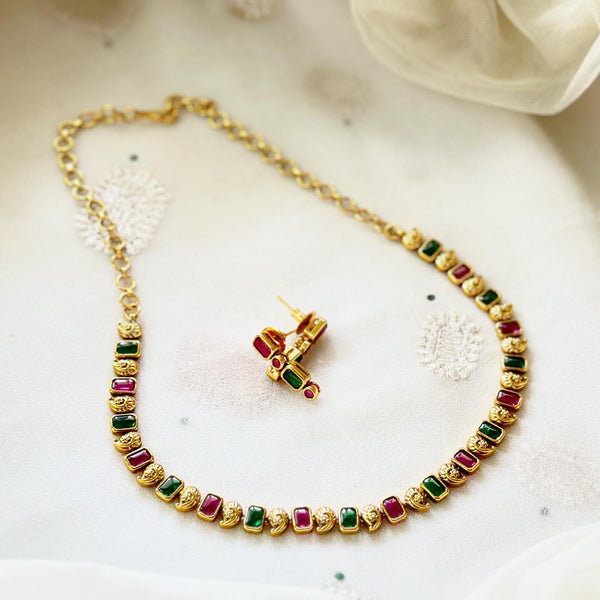 Antique Kemp Hexa Paisley mini short set