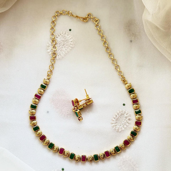 Antique Kemp Hexa Paisley mini short set