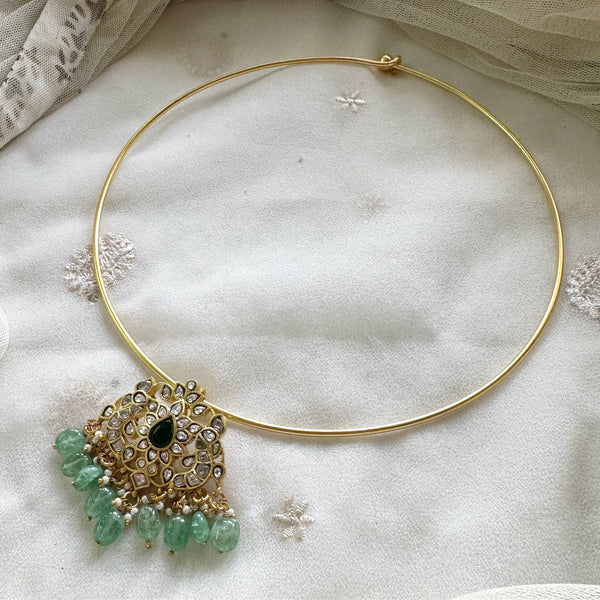 Kundan Jadau Pendant pipe neckpiece