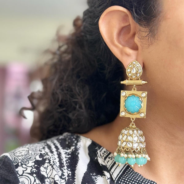 Rivet Mozaik Polki jumkhas - Baby Blue - Adorna