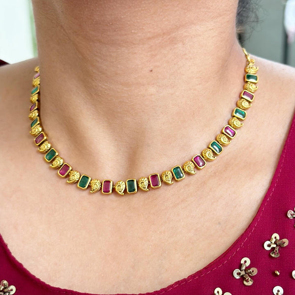 Antique Kemp Hexa Paisley mini short set