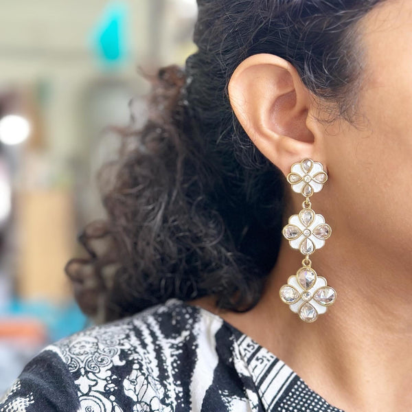 Tiered Clover-flower danglers