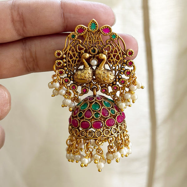 Matte Peacock kemp jumkhas