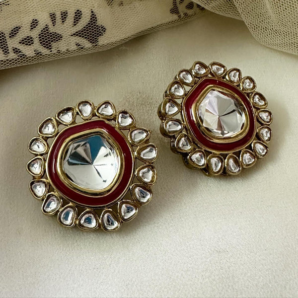 Polki lining studs