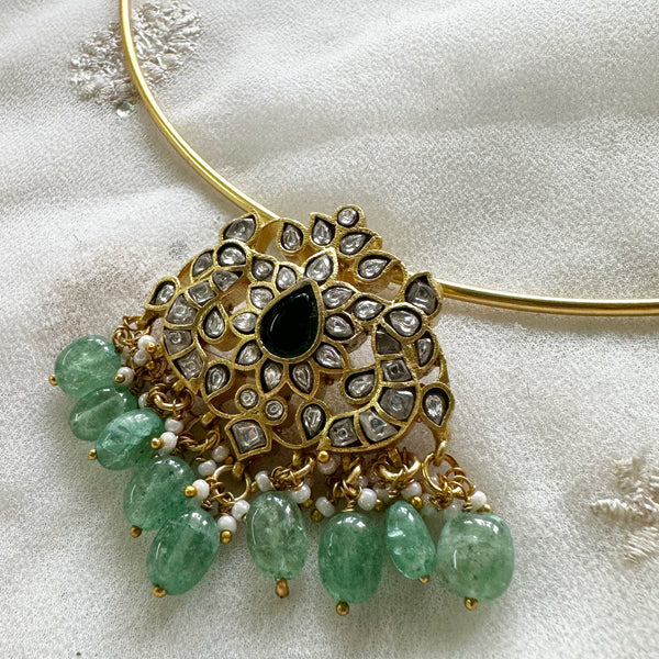 Kundan Jadau Pendant pipe neckpiece