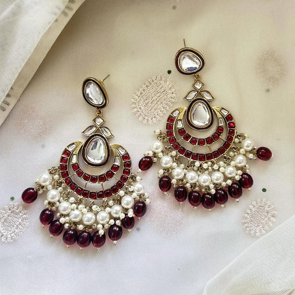 Grand Polki dollops statement earrings