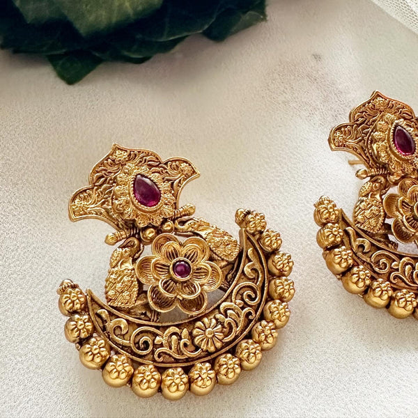 Imperial Chandbali earrings - Adorna