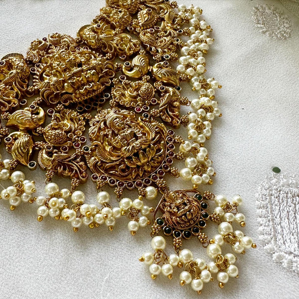 Bridal Antique Kemp Lakshmi-Peacock short set