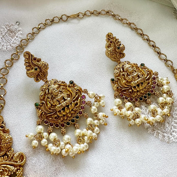 Bridal Antique Kemp Lakshmi-Peacock short set