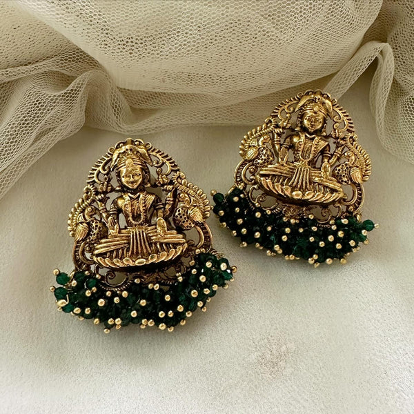 Matte cluster bunch Lakshmi studs