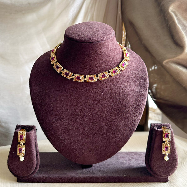 Matte Rectangle links short set