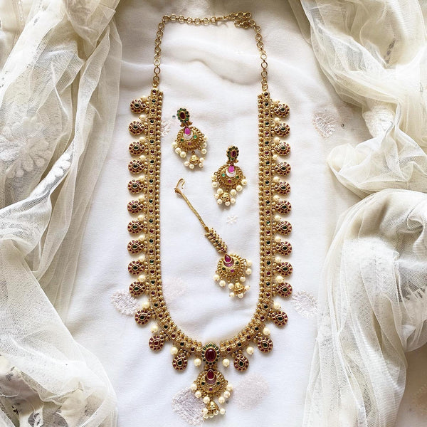 Suza kemp long combo neckset - Adorna