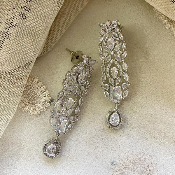 Silver AD Prete earrings - Adorna