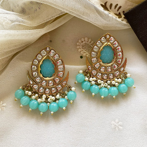 Lúa polki kundan studs - Adorna