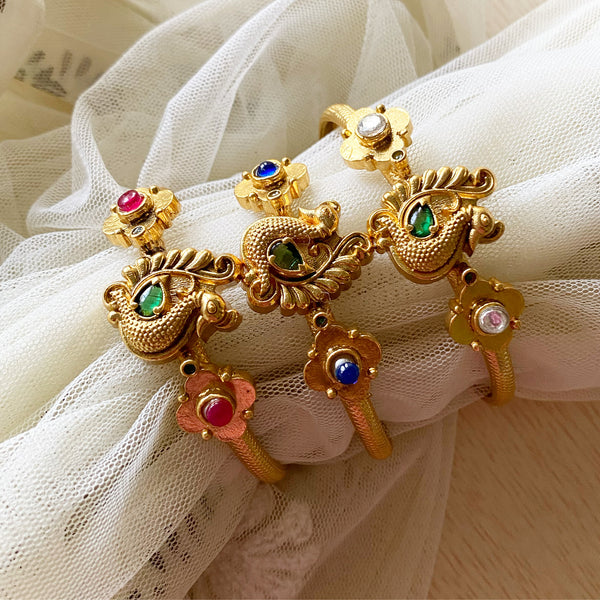 Peacock Regal kemp Bracelet - Adorna