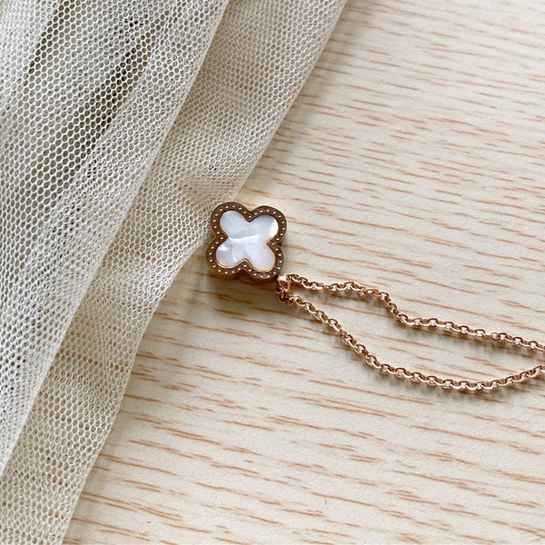 Clover necklace 2-in-1 colour - Adorna