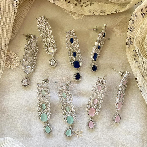 Silver AD Prete earrings - Adorna