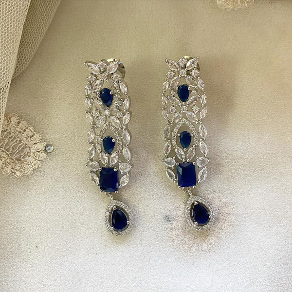 Silver AD Prete earrings - Adorna