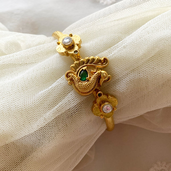 Peacock Regal kemp Bracelet - Adorna