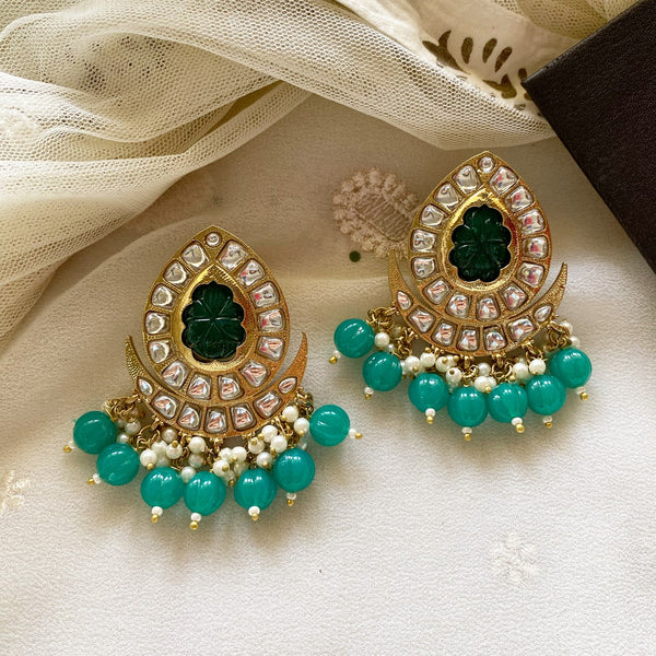 Lúa polki kundan studs - Adorna