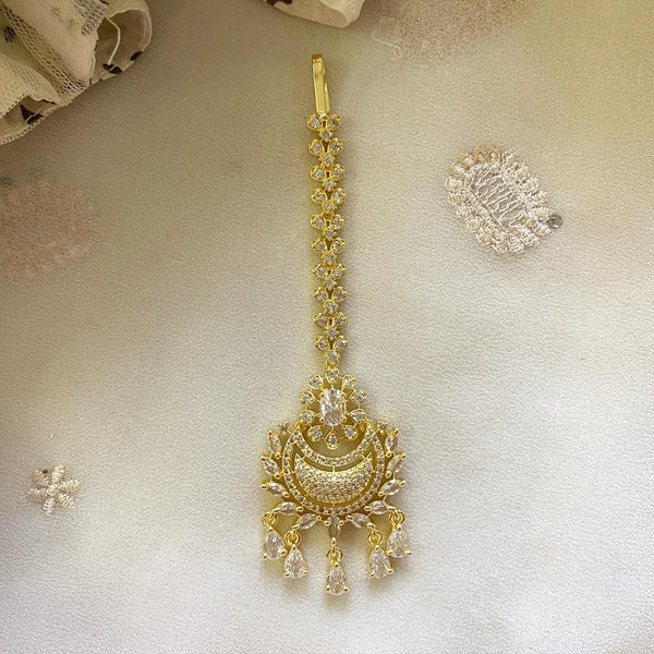 Gold AD thilak Moon tikka - Adorna