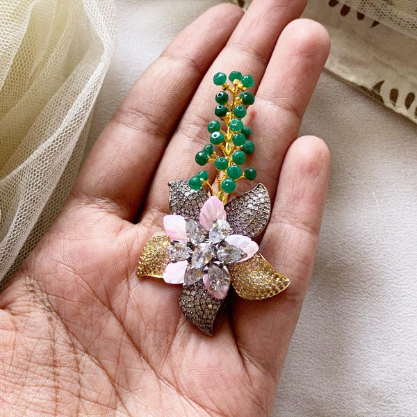 Exquisite Flower-branch flinger ring - Adorna