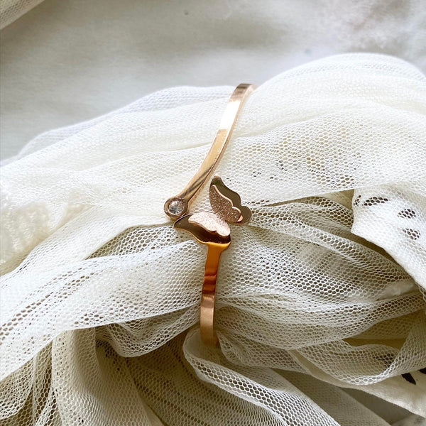Butterfly Openable bracelet - Adorna