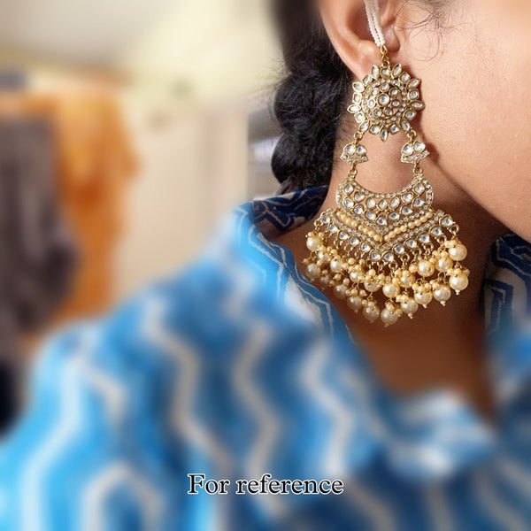 Mahi Blue Earrings - Adorna
