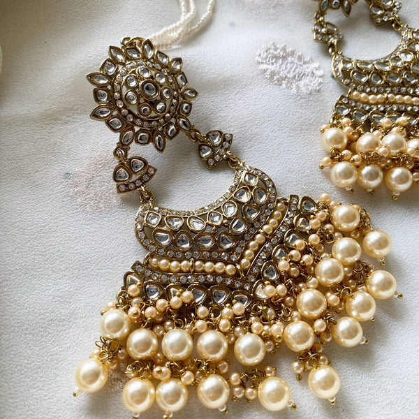 Mahi Pearls Earrings - Adorna