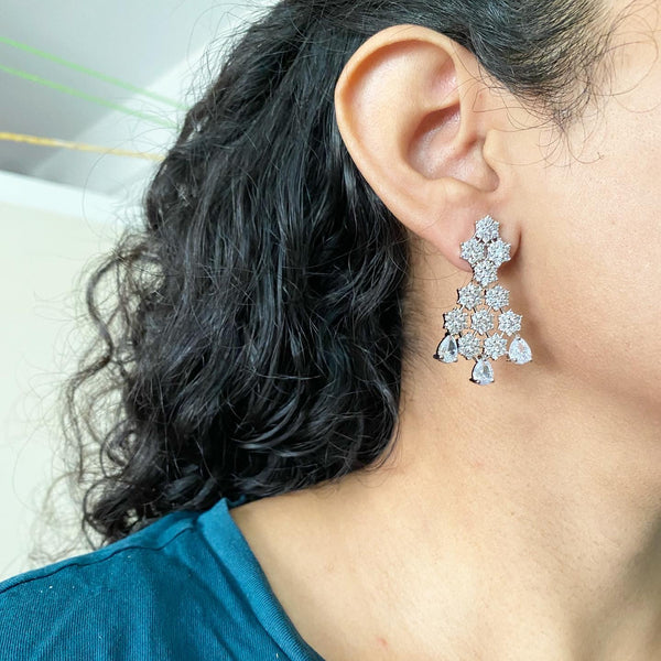 Nakshatra cascade danglers - Adorna