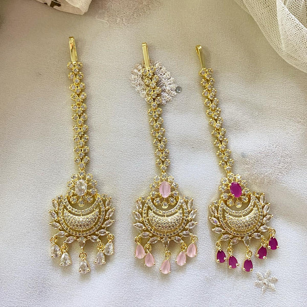 Gold AD thilak Moon tikka - Adorna