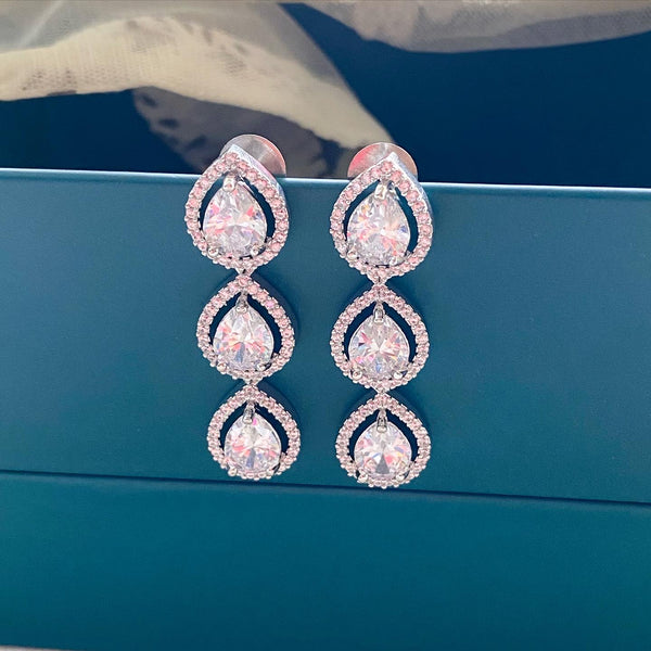 Tear drop danglers - Adorna