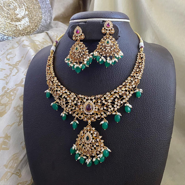 Matte CZ flora short set - Adorna