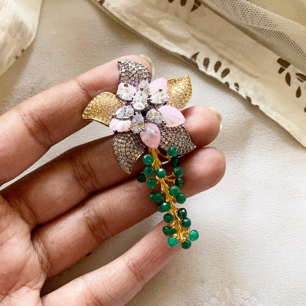 Exquisite Flower-branch flinger ring - Adorna