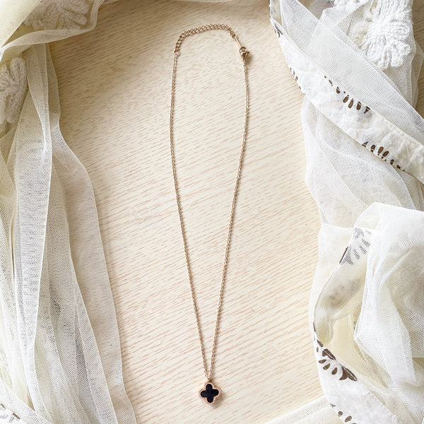 Clover necklace 2-in-1 colour - Adorna