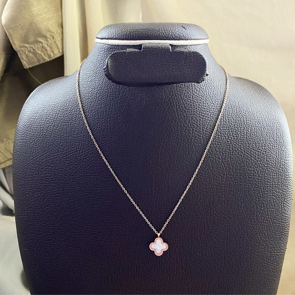 Clover necklace 2-in-1 colour - Adorna