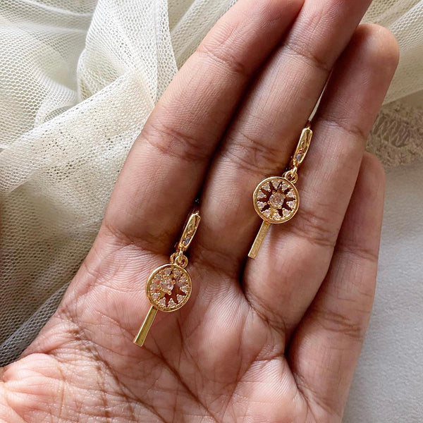 Sleek hoop drops - Adorna
