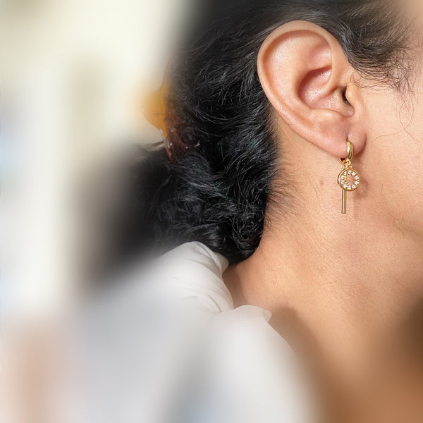 Sleek hoop drops - Adorna
