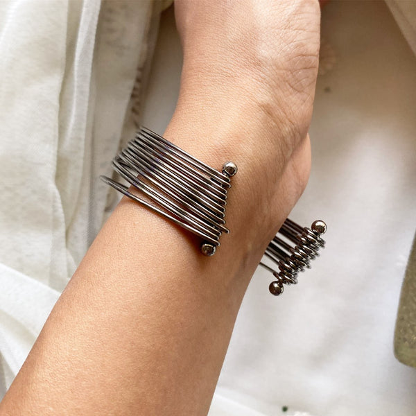 Gunmetal bracelet/kada - Adorna