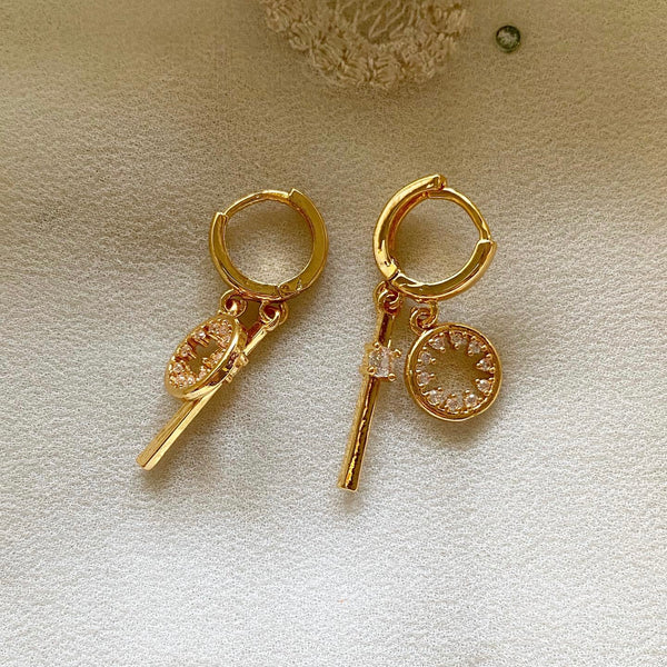Sleek hoop drops - Adorna
