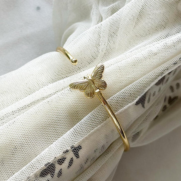 Gold Butterfly-dot barcelet