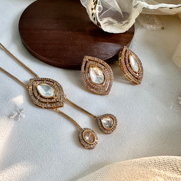 Antique CZ Polki string set